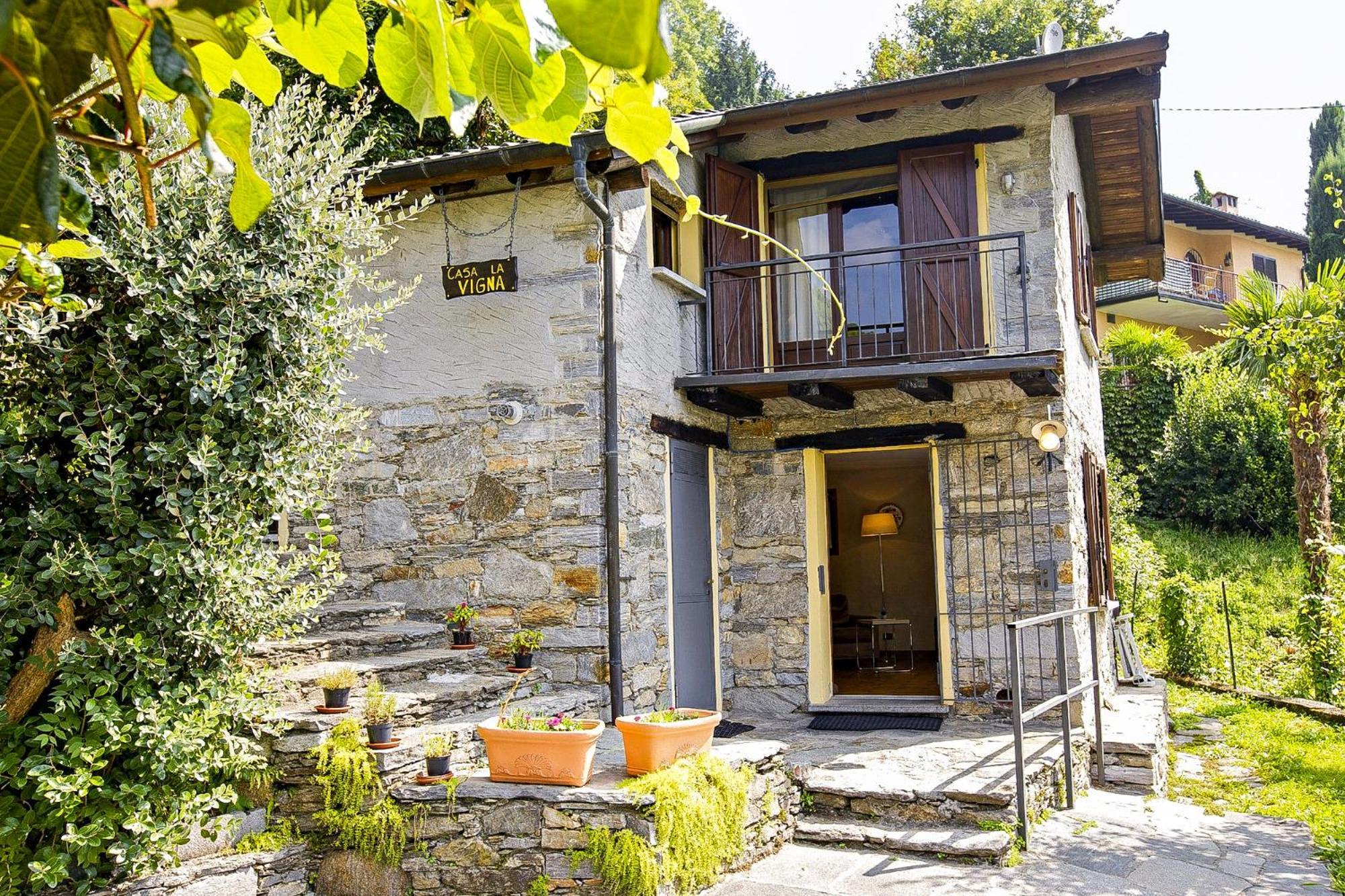 Vila Rustico La Vigna Cannero Riviera Exteriér fotografie